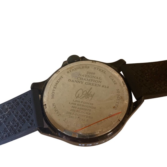 Holler Stainless Steel North Carolina 2009 National Champions Danny Green Watch - Picture 5 of 8